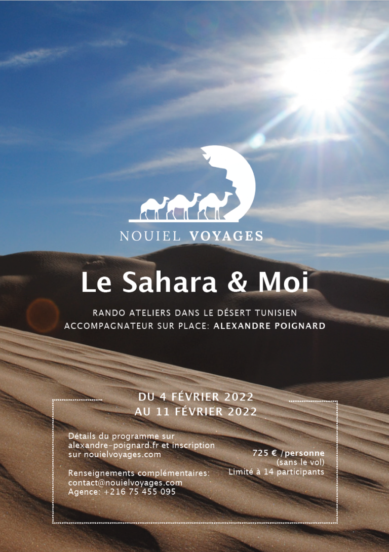 Lire la suite à propos de l’article Février : Le Sahara & Moi
