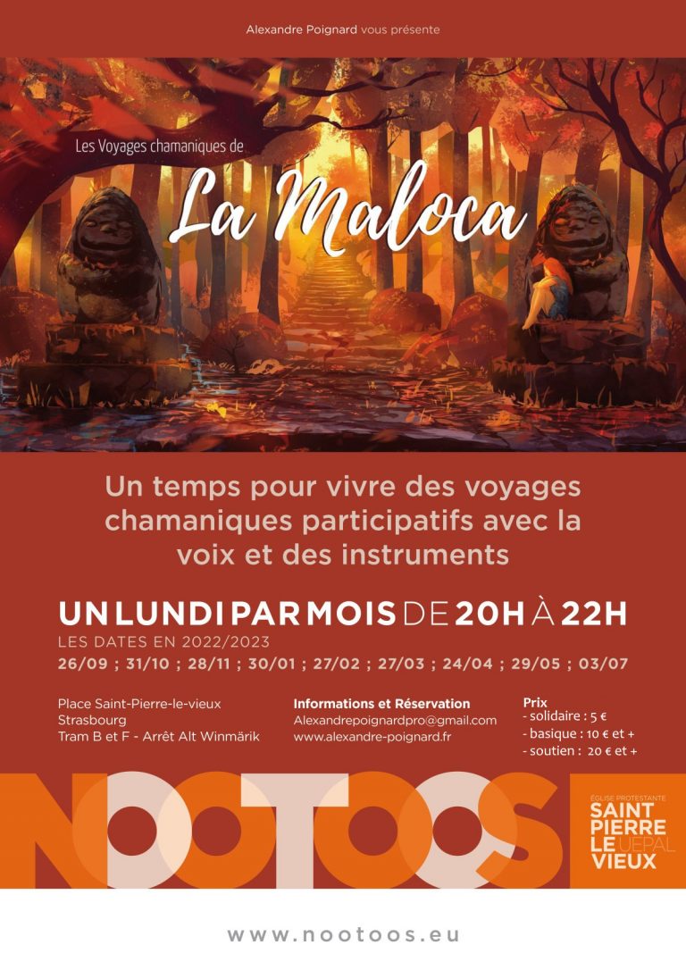 Lire la suite à propos de l’article Les lundis Voyages chamaniques de la Maloca