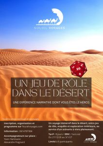 Lire la suite à propos de l’article Un jeux de rôle dans le desert